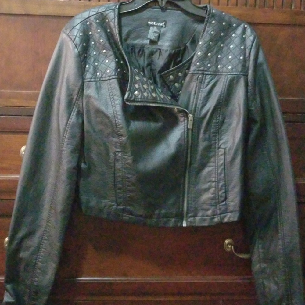 Leather jacket